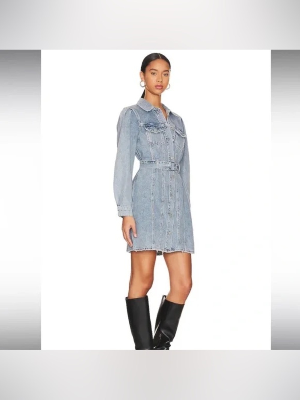 Rails Griffith Denim Dress size xl - Picture 3 of 9